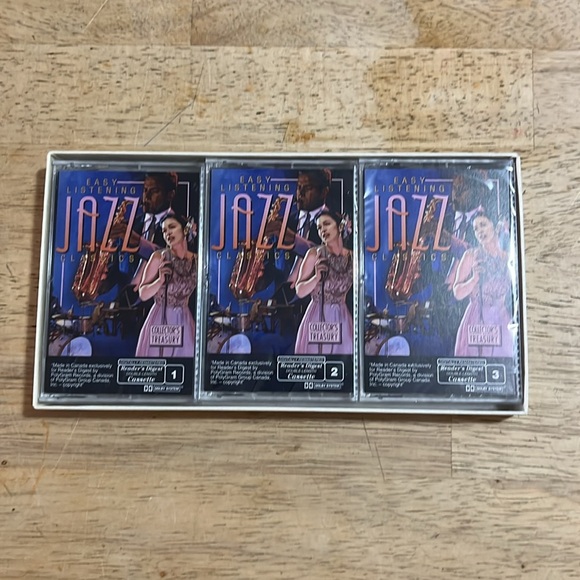 Easy Listening Jazz Classics Reader's Digest Cassette Tapes Sealed - Picture 2 of 3
